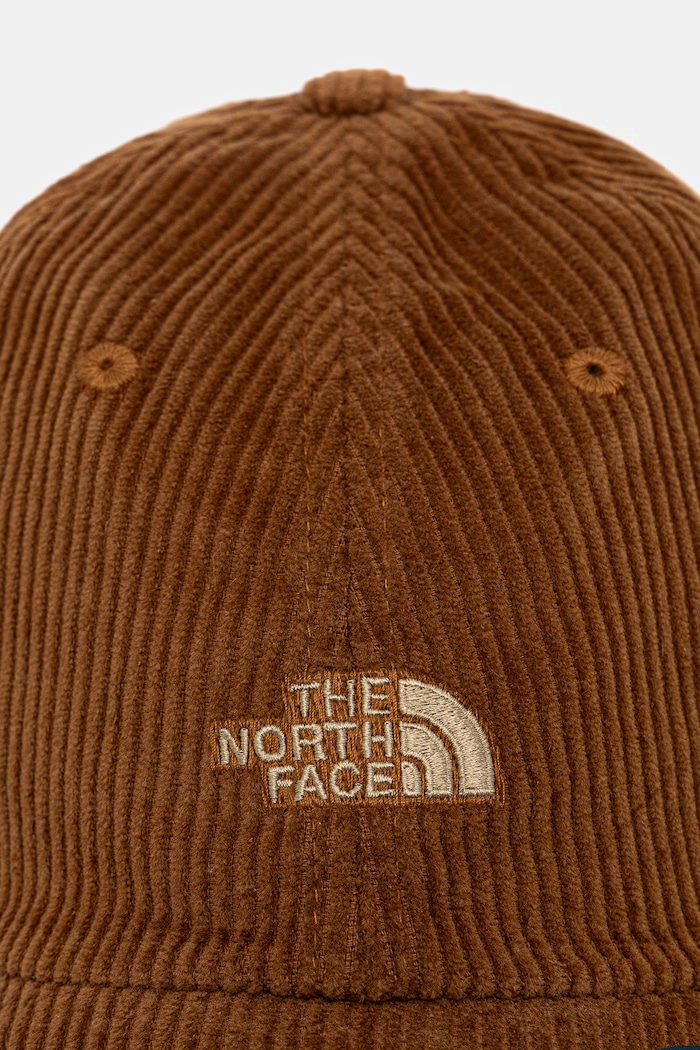 The North Face czapka bejsbolówka bawełniana Norm NF0A8CGKNIO1 brązowy SS26