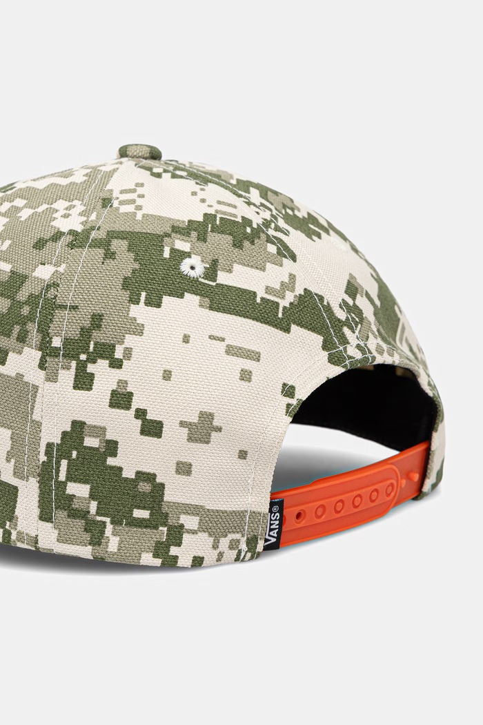 Akcesoria Vans czapka z daszkiem snapback bawełniana VN000QAFGCY1 zielony