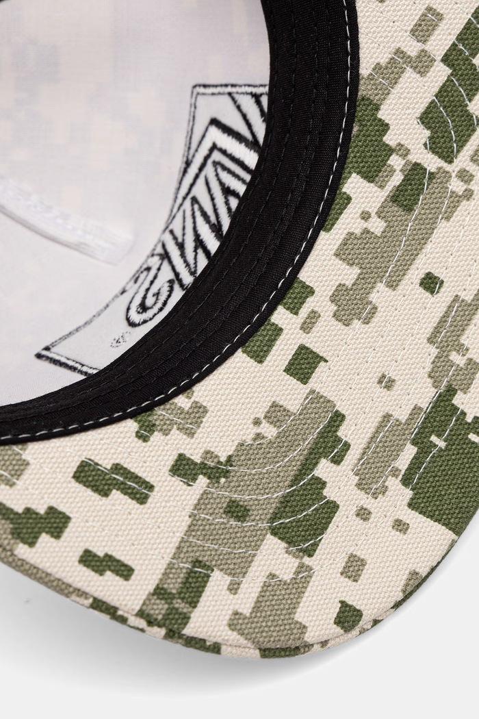 Vans czapka z daszkiem snapback bawełniana zielony VN000QAFGCY1