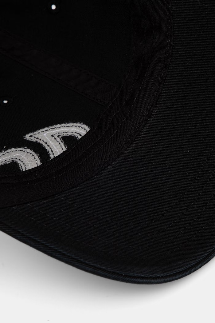 Vans czapka z daszkiem bawełniana czarny VN000T13BLK1