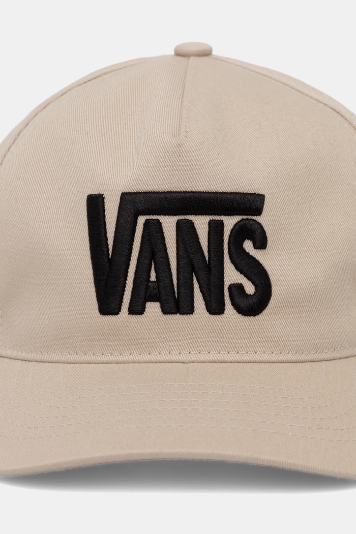 Vans czapka bejsbolówka bawełniana VN000W122N11 beżowy SS26