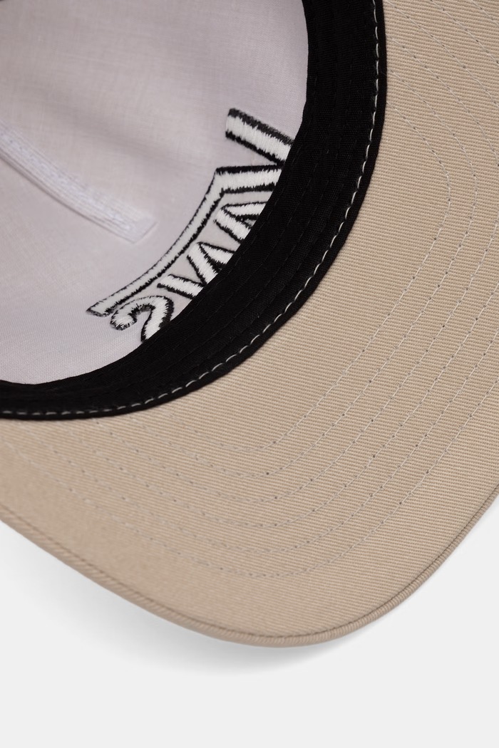 Vans czapka bejsbolówka bawełniana beżowy VN000W122N11