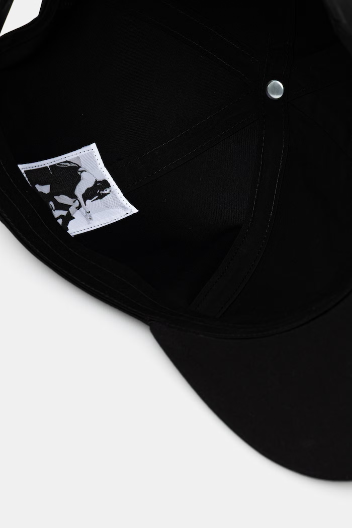 Rick Owens DRKSHDW cappello da baseball nero DA01F4478.TEEM8