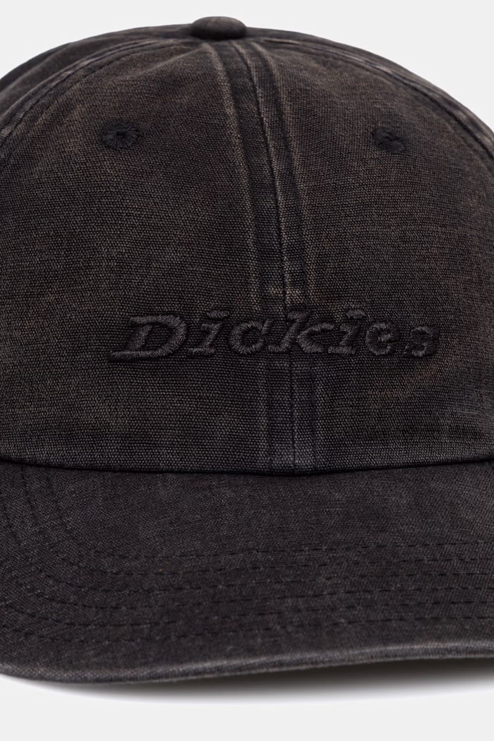 Dickies șapcă de bumbac DK0A887ZBLK1 negru SS26