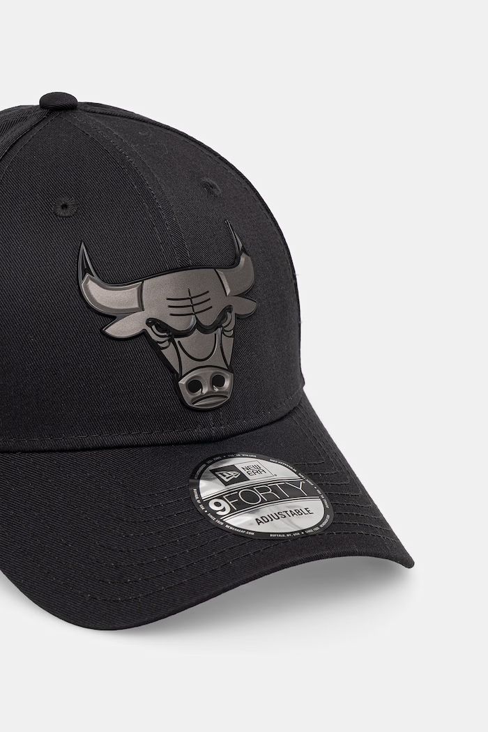 New Era czapka bejsbolówka METALLIC 9FORTY® 60771847 czarny SS26