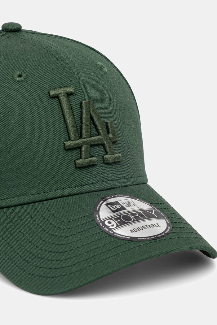 New Era czapka z daszkiem bawełniana LEAGUE ESSENTIAL 9FORTY® 60771706 zielony SS26