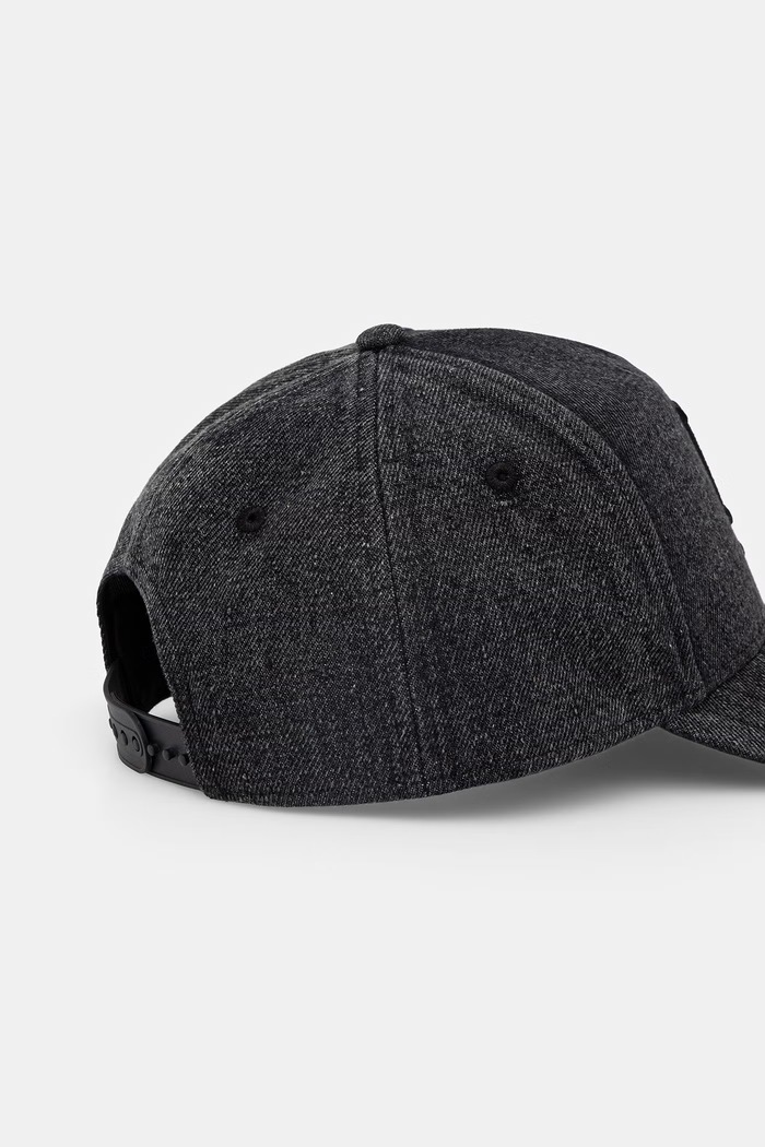 Dodatki Jeans baseball kapa New Era DENIM E-FRAME 60771820 črna