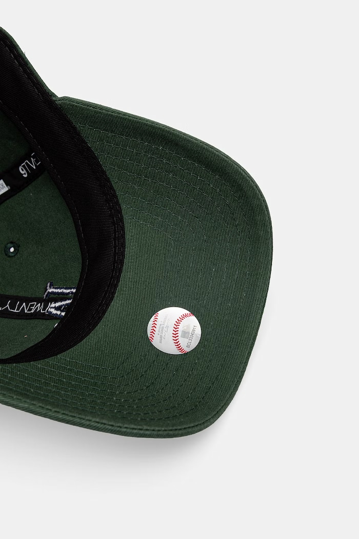 New Era pamut baseball sapka WASHED SCRIPT 9TWENTY® 60771812 zöld