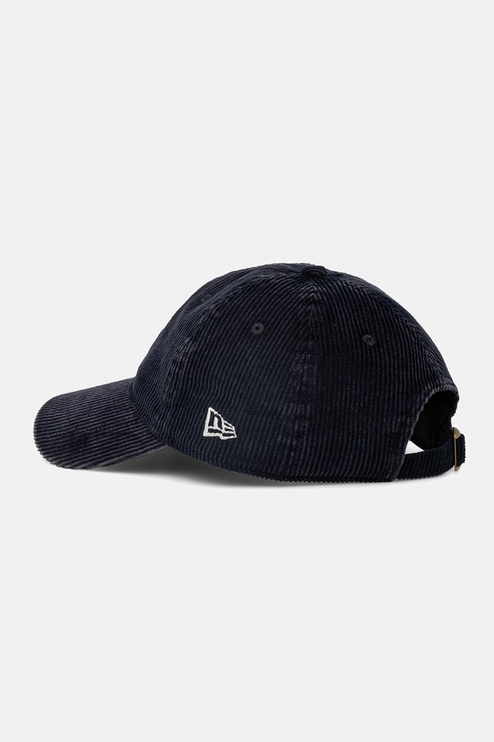 Βαμβακερό καπέλο του μπέιζμπολ New Era WASHED CORD 9TWENTY® σκούρο μπλε 60771798