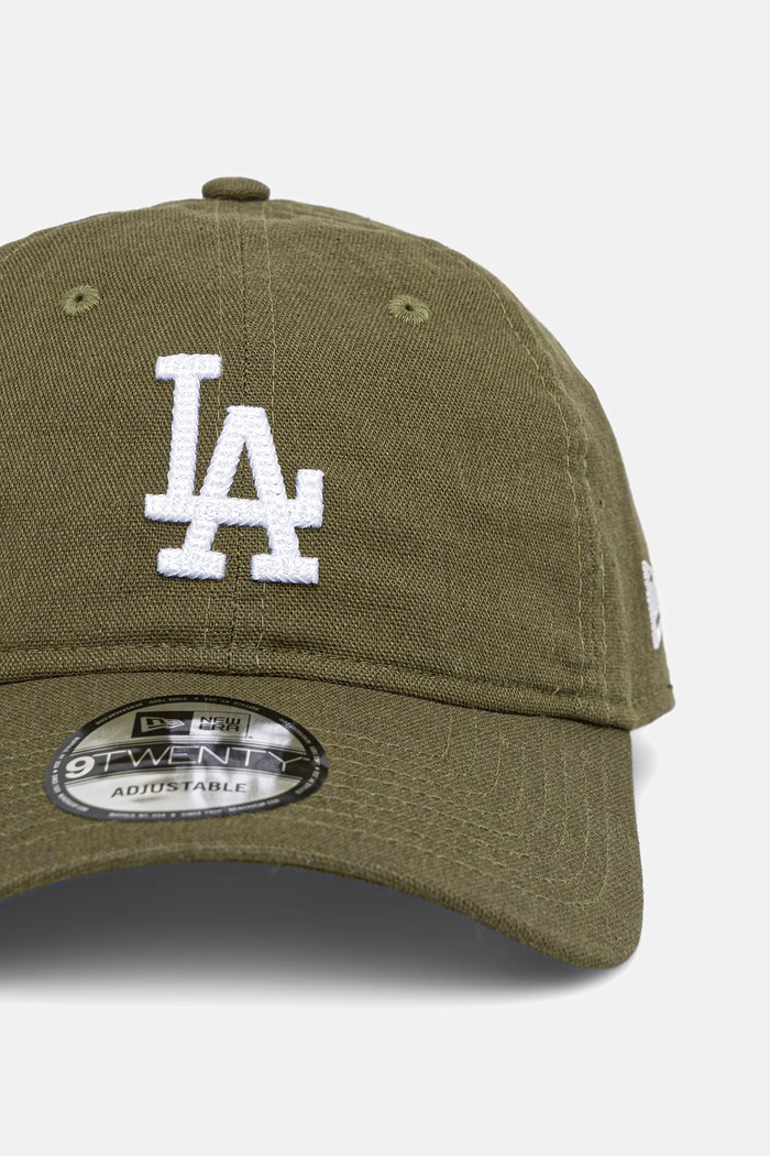 New Era baseball kapa z dodatkom lana LINEN 9TWENTY® 60771837 zelena SS26