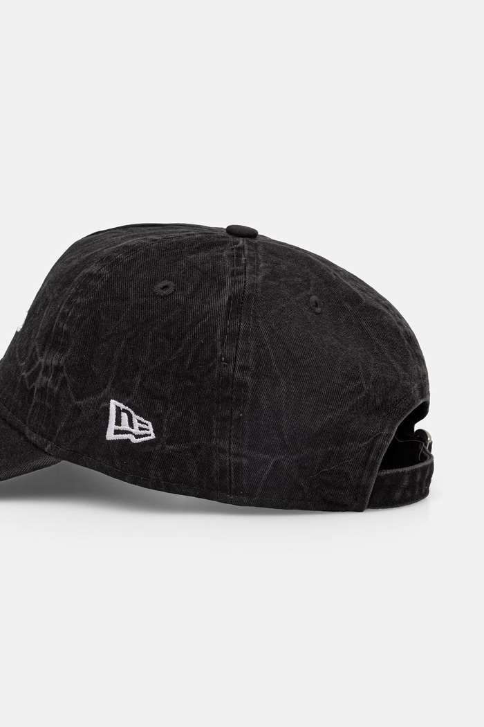 Βαμβακερό καπέλο του μπέιζμπολ New Era PIGMENT WASH 9TWENTY® AF μαύρο 60771876