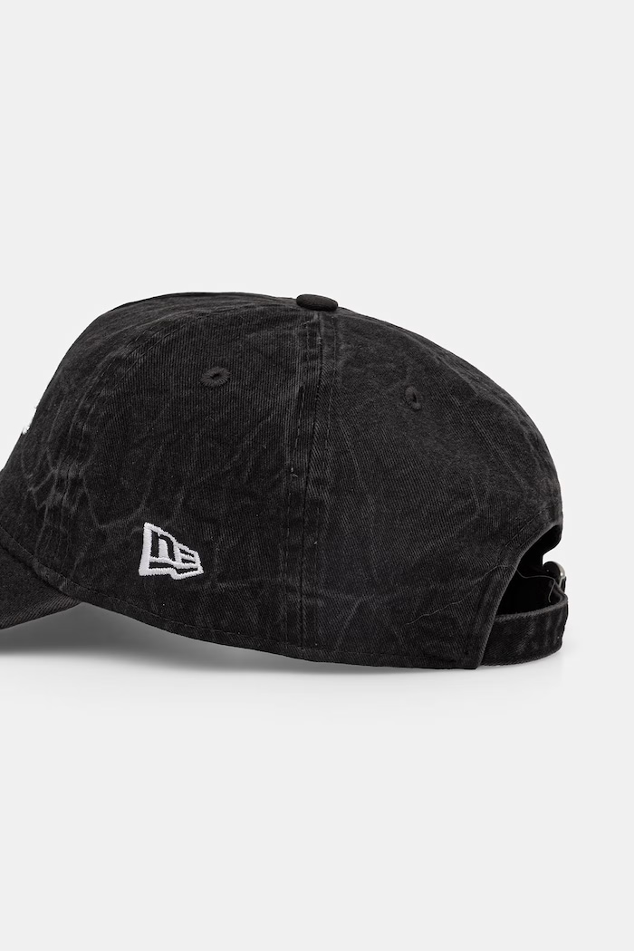 Βαμβακερό καπέλο του μπέιζμπολ New Era PIGMENT WASH 9TWENTY® AF μαύρο 60771876