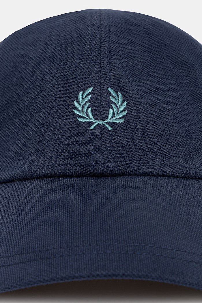 Fred Perry berretto da baseball in cotone HW2295 blu navy SS26