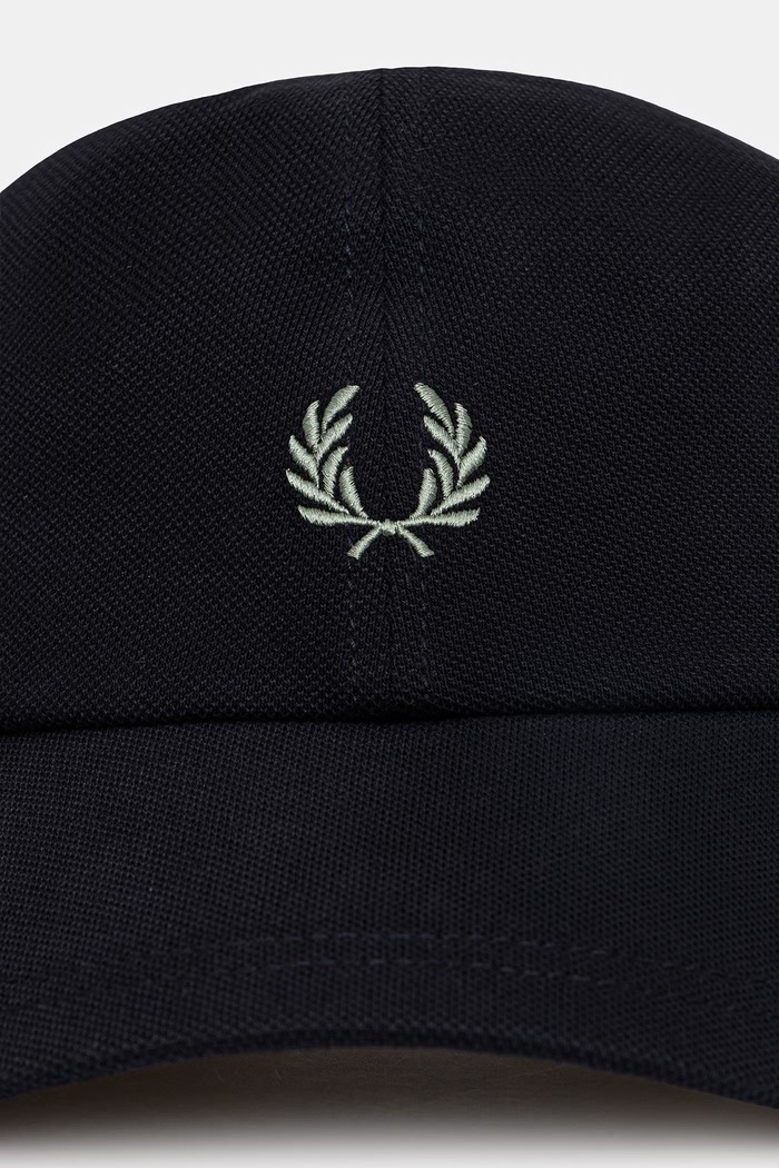 Fred Perry berretto da baseball in cotone HW2295 blu navy SS26