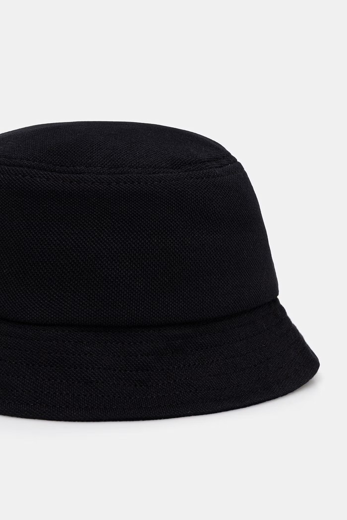 Αξεσουάρ Fred Perry καπέλο bucket βαμβακερό ανδρικό HW2296 μαύρο