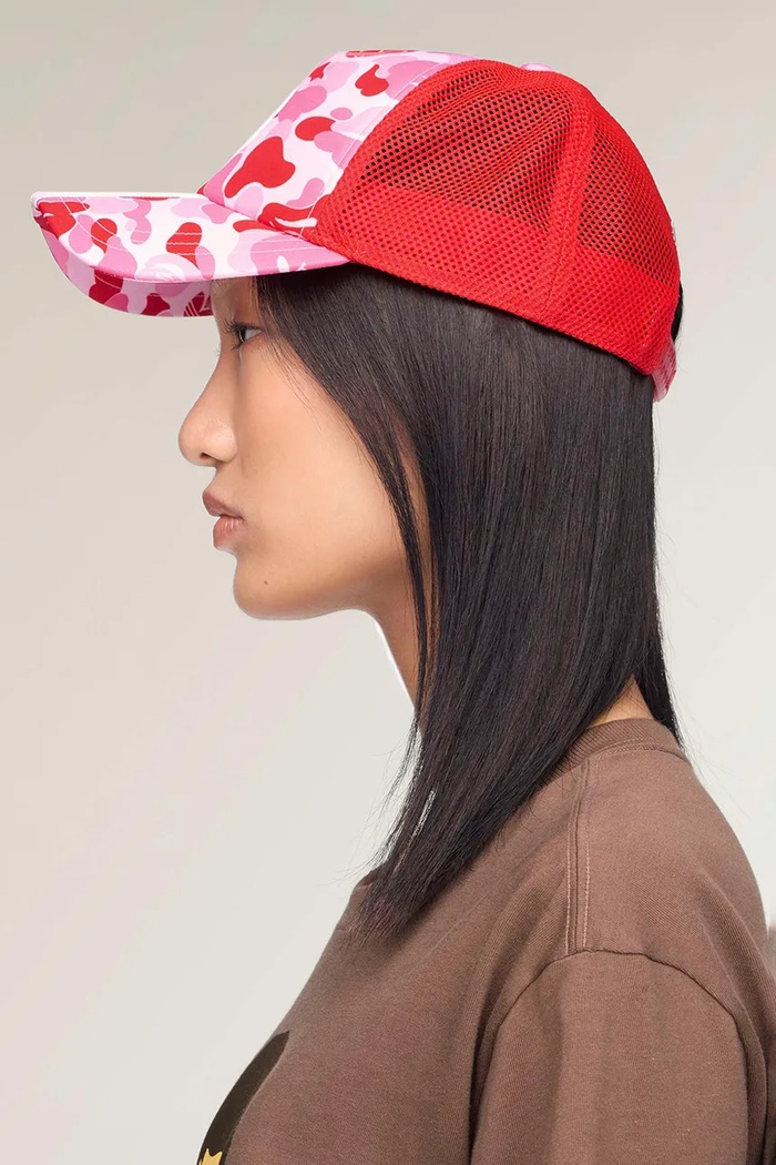 X BAPE baseball cap adidas Originals pink color KF4919 KF4919
