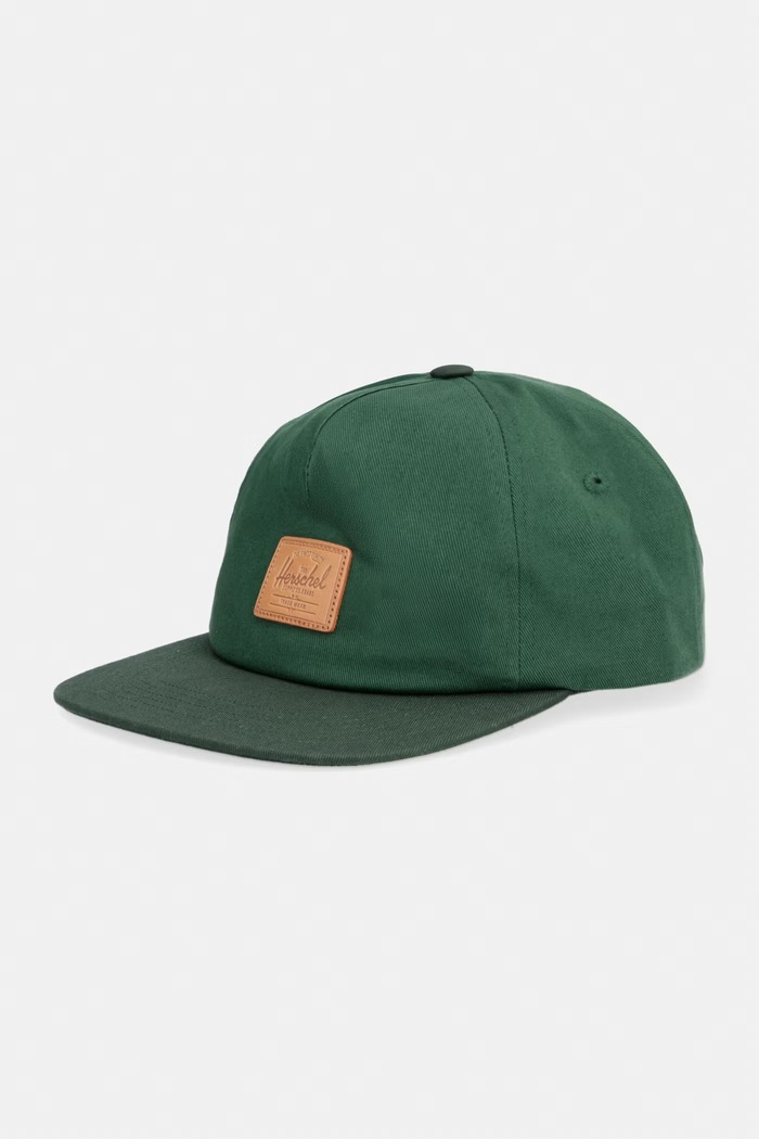Herschel pamut baseball sapka Scout Vintage sima zöld 50719.07458.OS