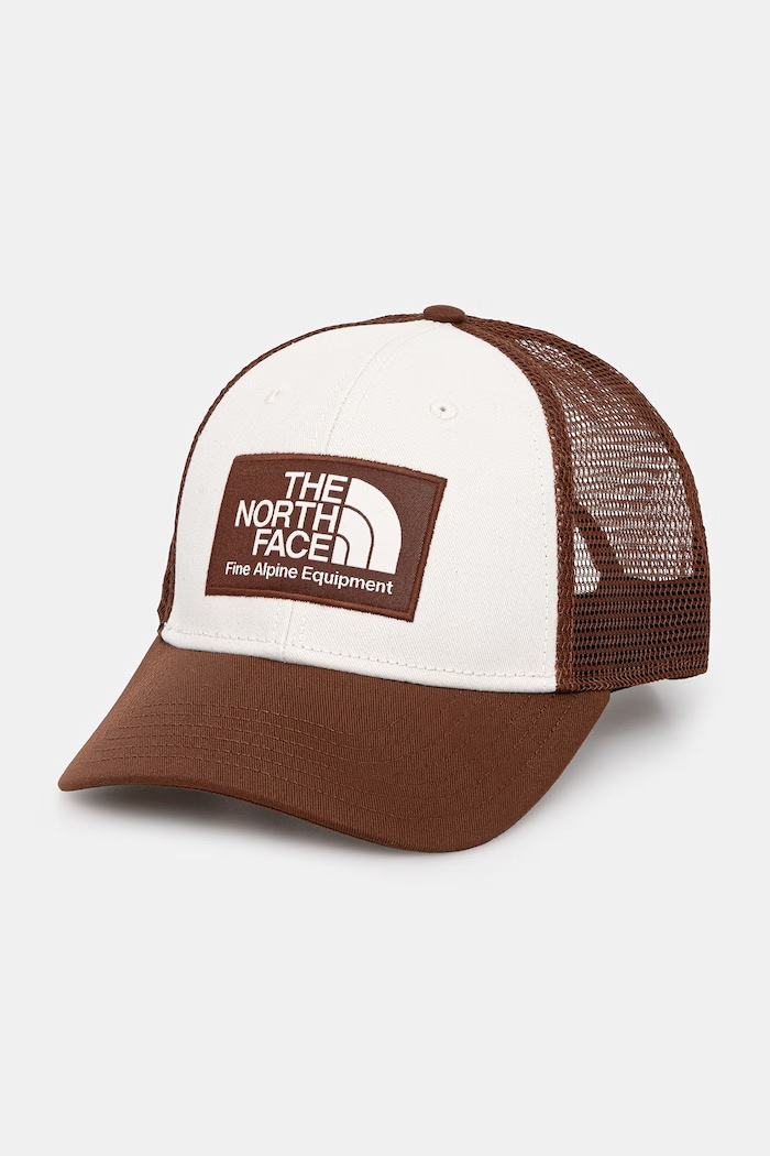 The North Face șapcă trucker Mudder Trucker maro NF0A5FXAN0J1