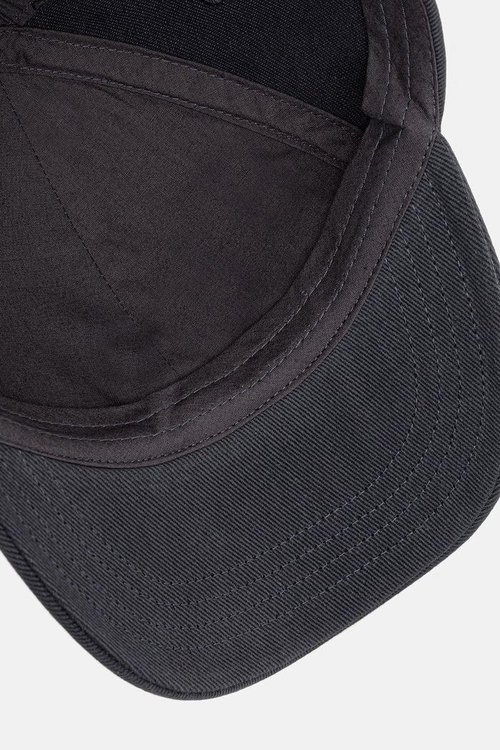 Coperni C Logo czapka z daszkiem bawełniana szary COPHT02000