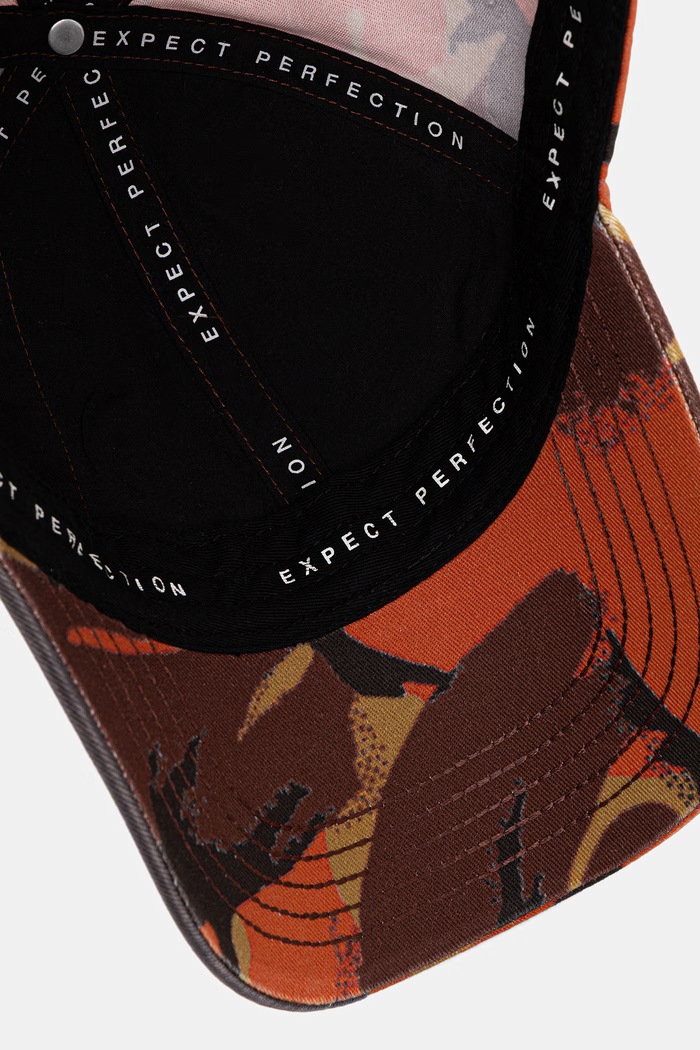 Martine Rose Collage cappello da baseball in cotone arancione 1217WP25208