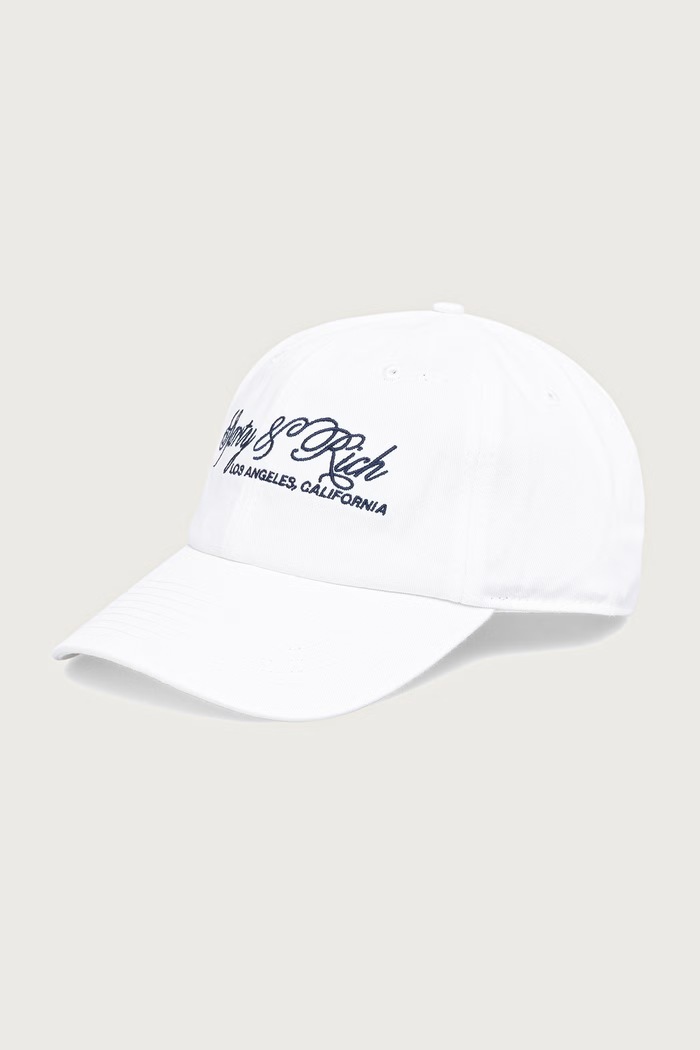 Sporty & Rich International czapka z daszkiem biały AC04074264WH37