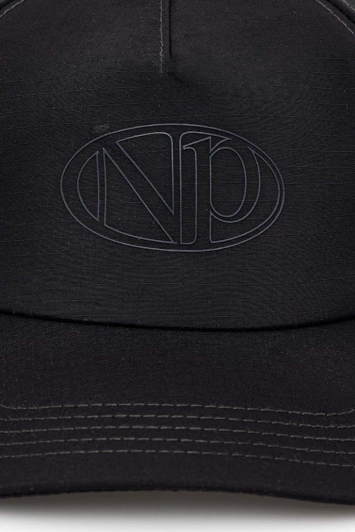No Problemo baseball cap bawełniana NP9000505 czarny SS26
