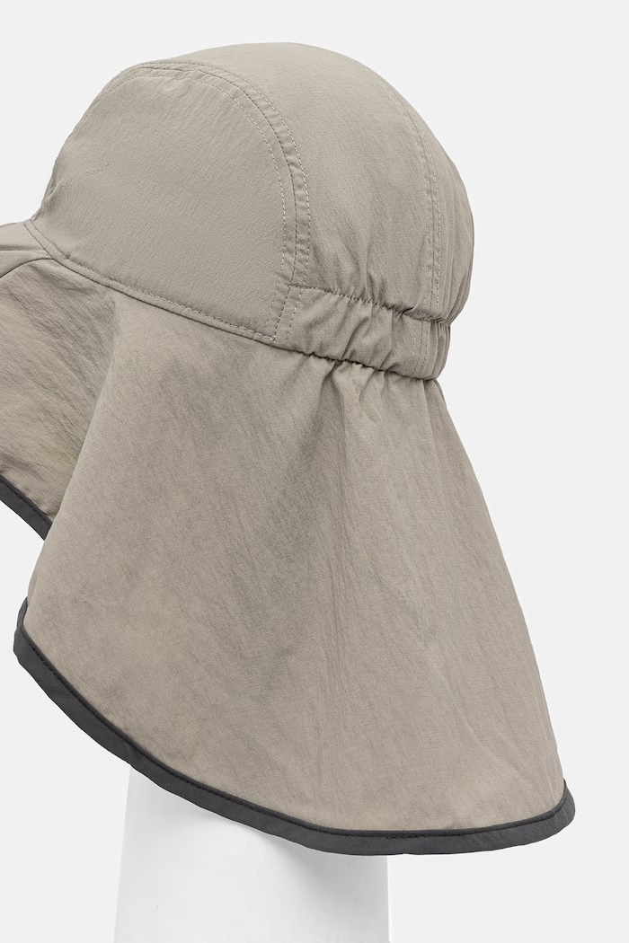 The North Face czapka z daszkiem szary NF0A8EPX2MB1