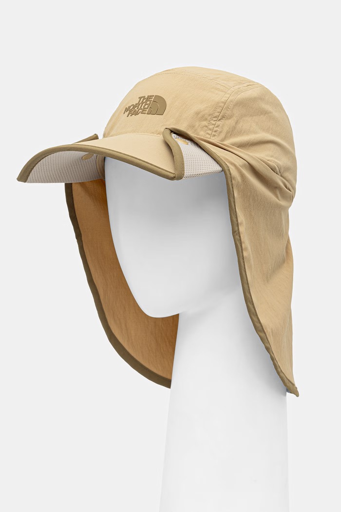 The North Face czapka z daszkiem NF0A8EPXMOK1 beżowy SS26