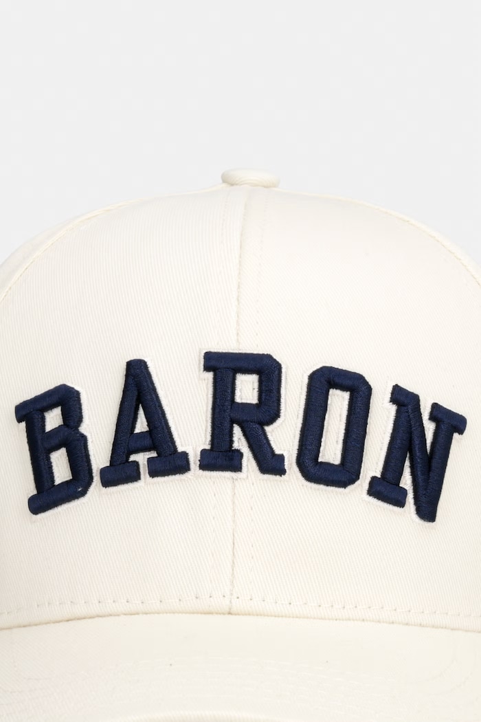 Baron Filou czapka z daszkiem bawełniana BARON 000014752 beżowy SS26