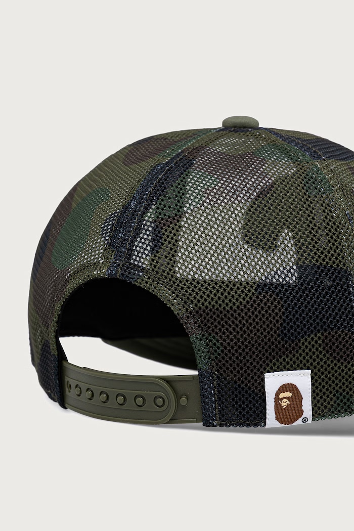 Czapka z daszkiem A Bathing Ape 001CPM301010M zielony
