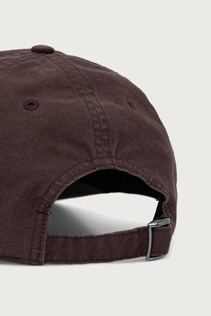 Akcesoria G-Star Czapka z daszkiem bawełniana Avernus D26254.D388 brązowy
