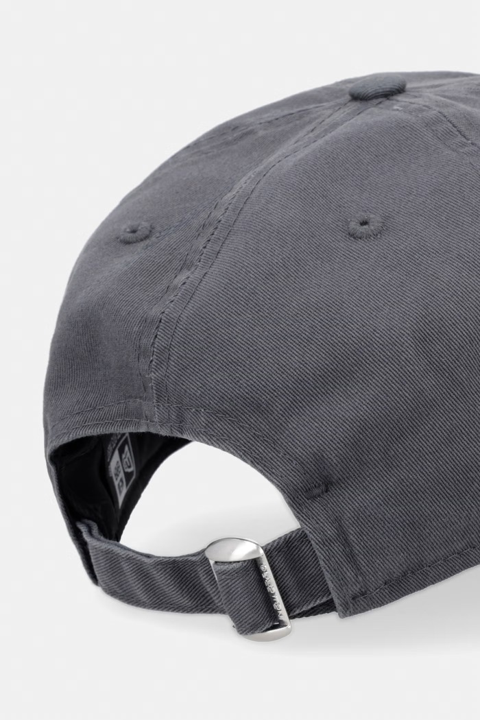 Akcesoria New Era czapka bejsbolówka bawełniana WASH DISTRESS 920 60856356 czarny