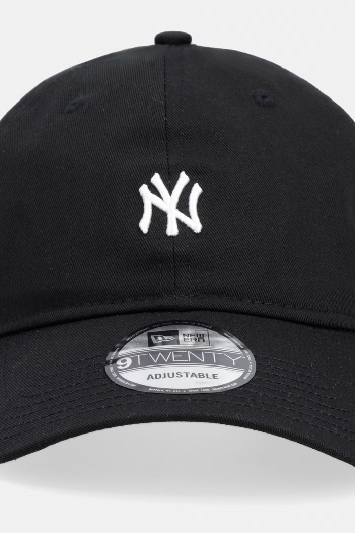 New Era czapka z daszkiem bawełniana MINI LOGO 920 NYY 60675528 czarny SS26
