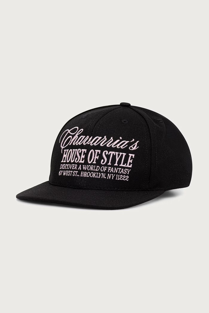 Willy Chavarria CHAVARRIA FASHION SERVICE snapback čierna WCASC0081