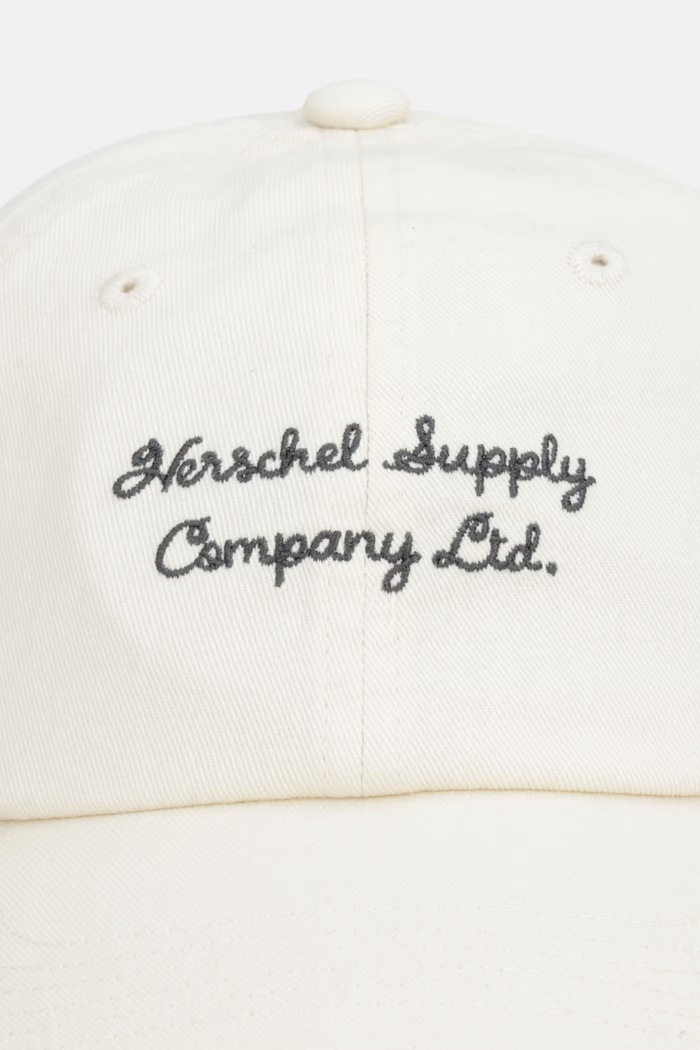 Herschel șapcă din bumbac Sylas Vintage 50749.06726 bej SS26