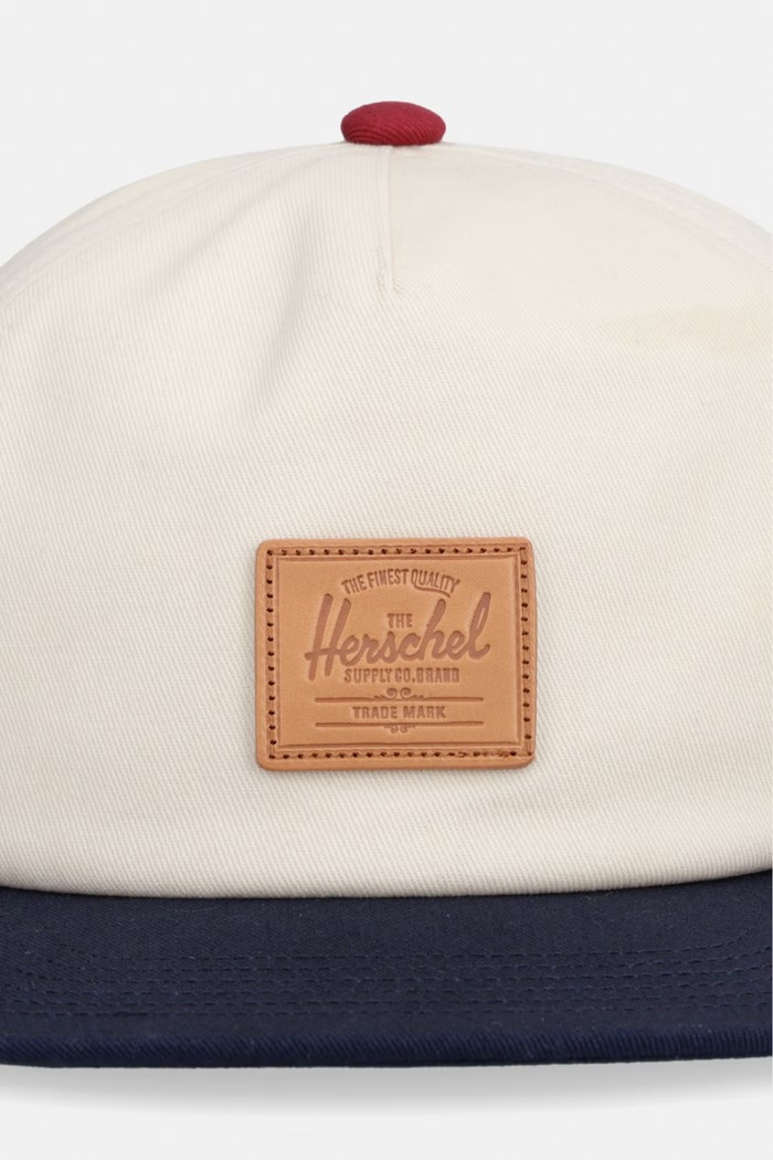 Herschel șapcă din bumbac Scout Vintage 50719.07321 bej SS26