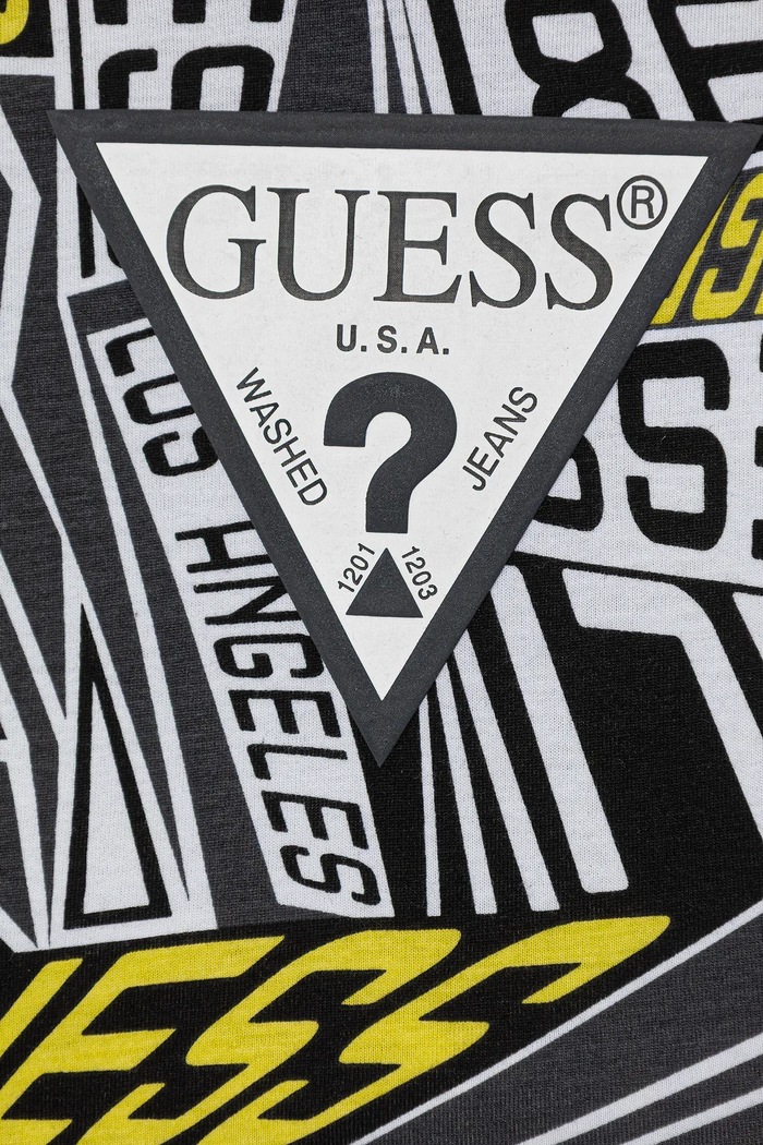 Fiú Guess baba pamut melegítő I6RG00.K8HM4.PPY2 fekete