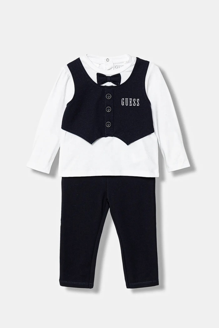 Komplet za bebe Guess pletivo mornarsko plava I6RG06.J1300.PPY2