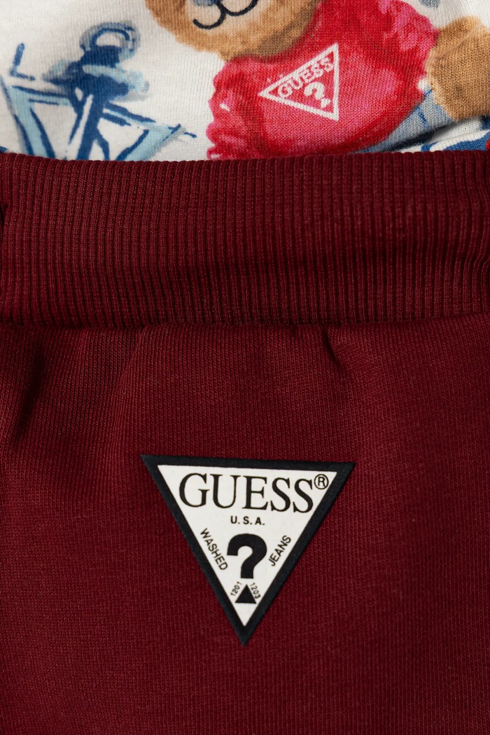 Guess baba pamut melegítő 2 db burgundia I6RG08.K8HM4.PPY2