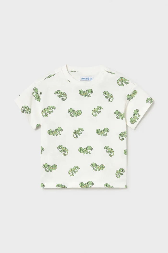 Mayoral set de bumbac pentru copii 1669.3E.Baby.PPY2 verde SS26