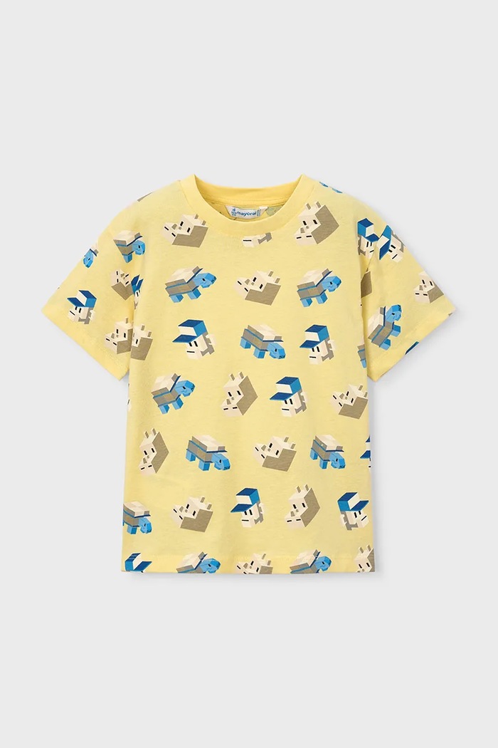 Детский комплект из хлопка Mayoral 3609.5H.Mini.PPY2 голубой SS26