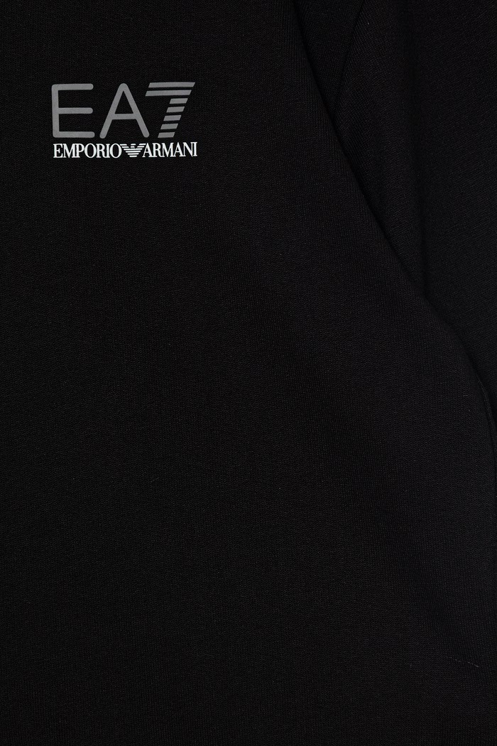 EA7 Emporio Armani dres dziecięcy bawełniany czarny 7B000301.AF13512
