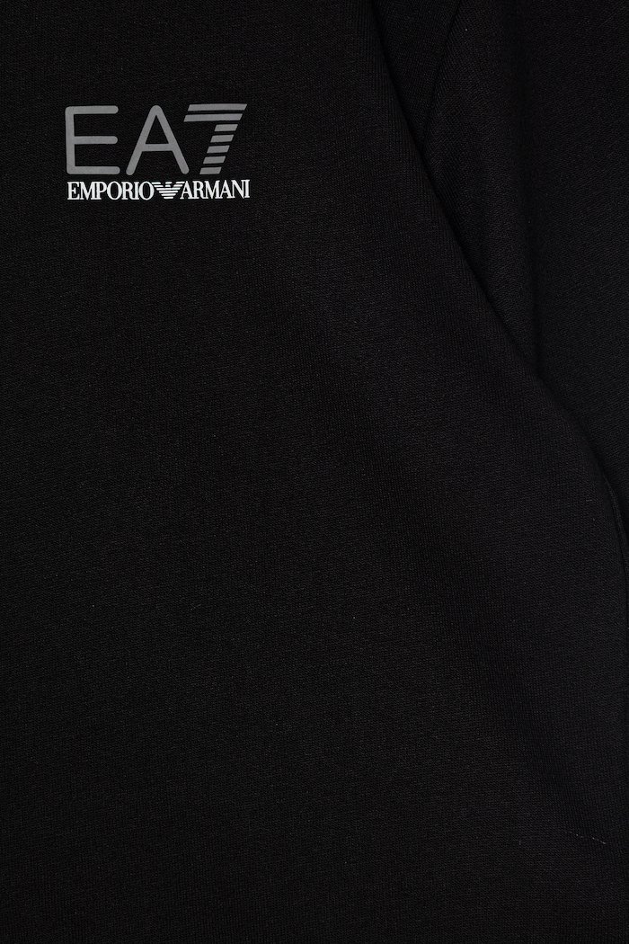 EA7 Emporio Armani dres dziecięcy bawełniany czarny 7B000301.AF13512