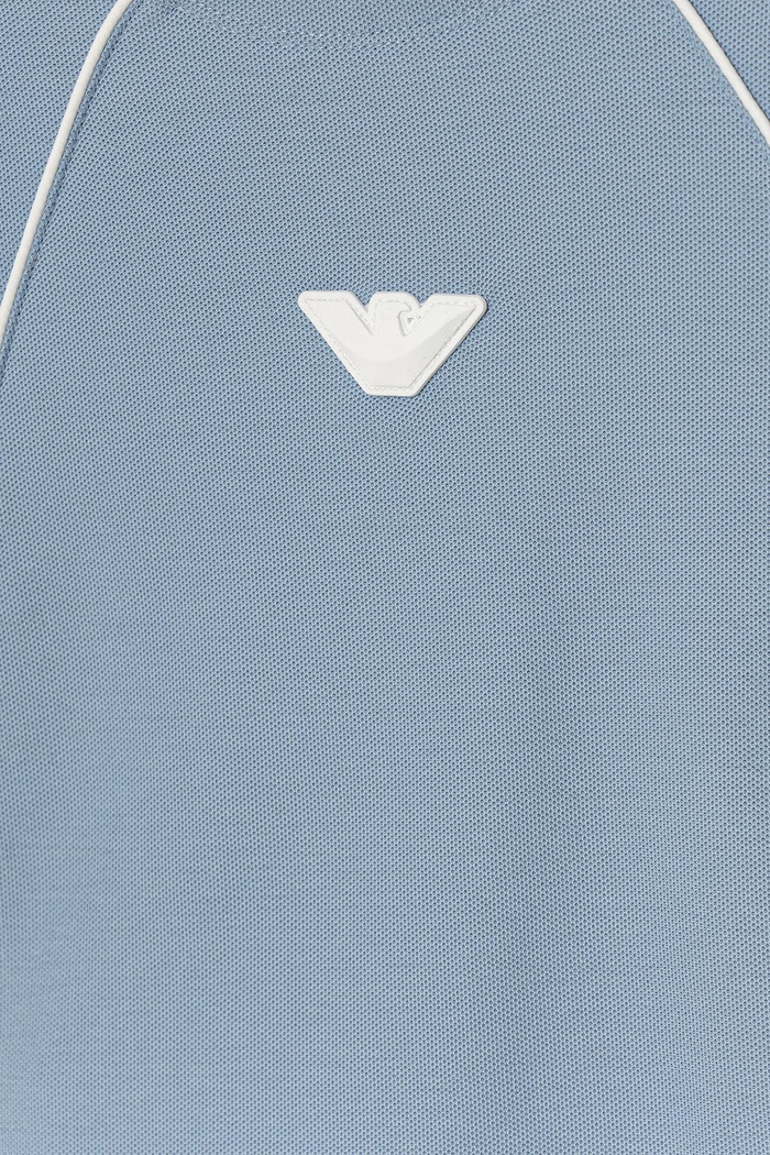 Chlapec Detská bavlnená súprava Emporio Armani EB001332.AF10497 modrá
