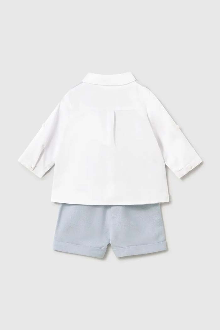 Sada pre bábätká Mayoral Newborn 1269.1L.Newborn.PPY2 modrá SS26