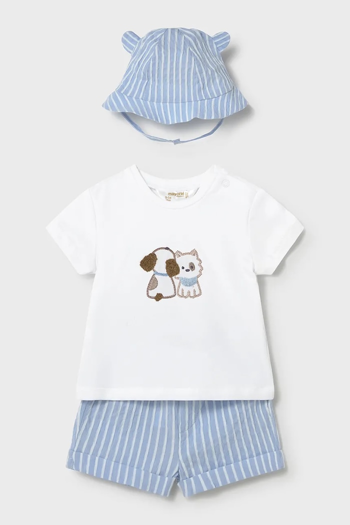 Комплект для младенцев Mayoral Newborn 1276.1C.Newborn.PPY2 голубой SS26