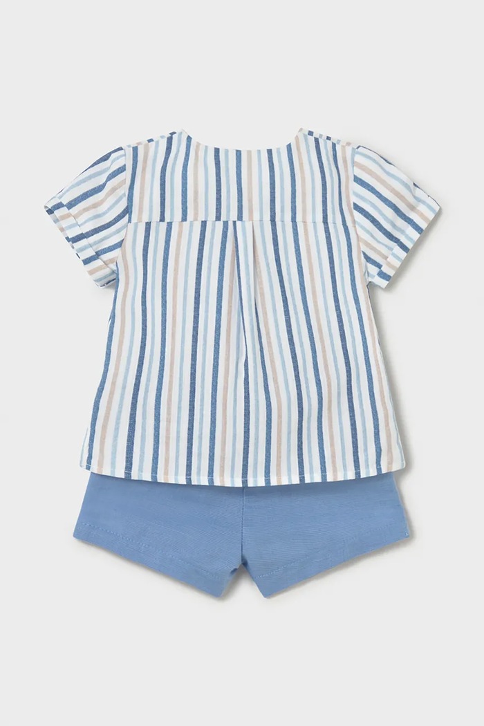 Комплект за бебета Mayoral Newborn 1280.1M.Newborn.PPY2 син SS26