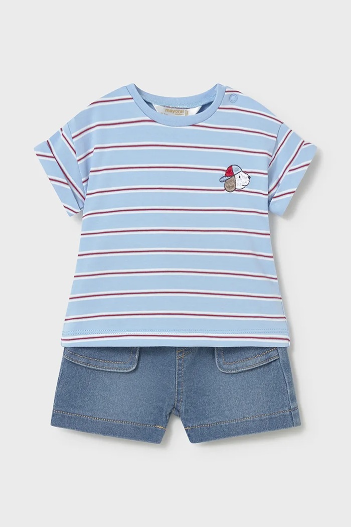 Mayoral Newborn compleu bebe uni albastru 1284.1P.Newborn.PPY2