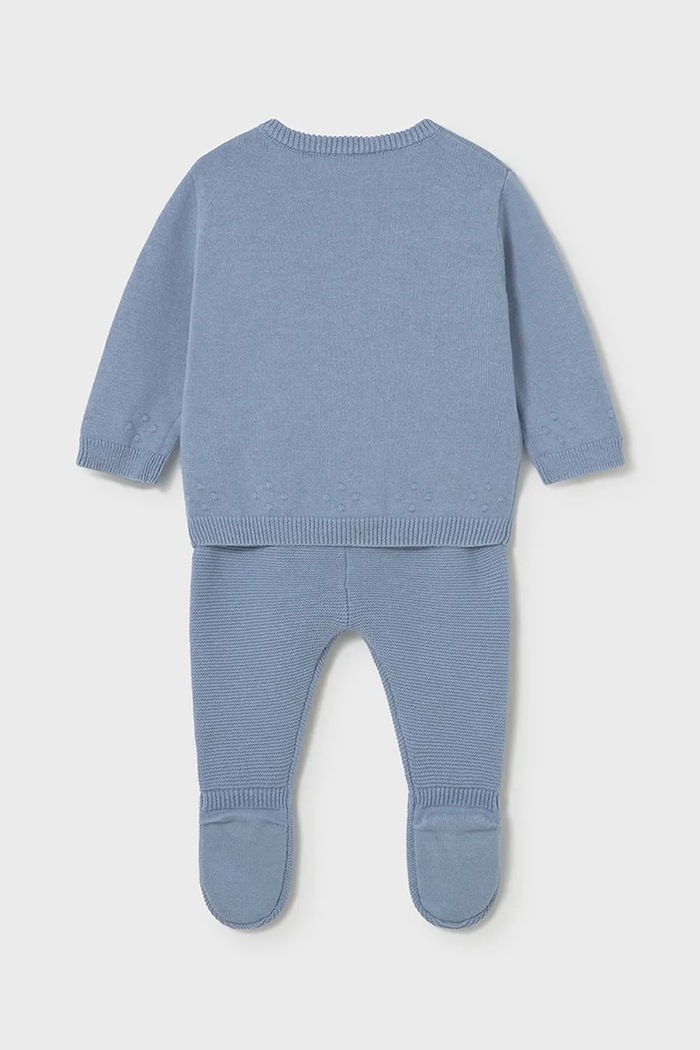 Дитячий бавовняний комплект Mayoral Newborn 1502.1D.Newborn.PPY2 блакитний SS26