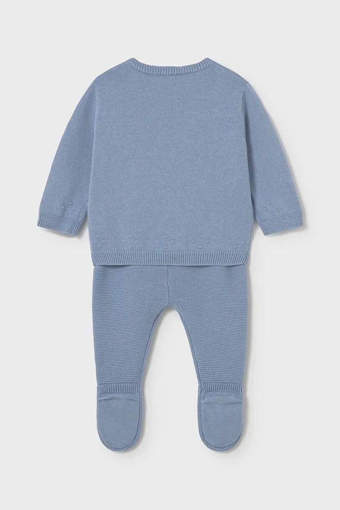 Дитячий бавовняний комплект Mayoral Newborn 1502.1D.Newborn.PPY2 блакитний SS26